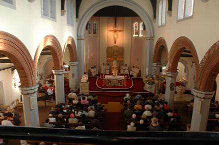 Sunday Mass at Sacred Heart Church