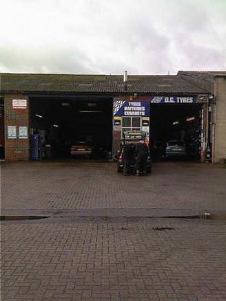 D C Tyres garage